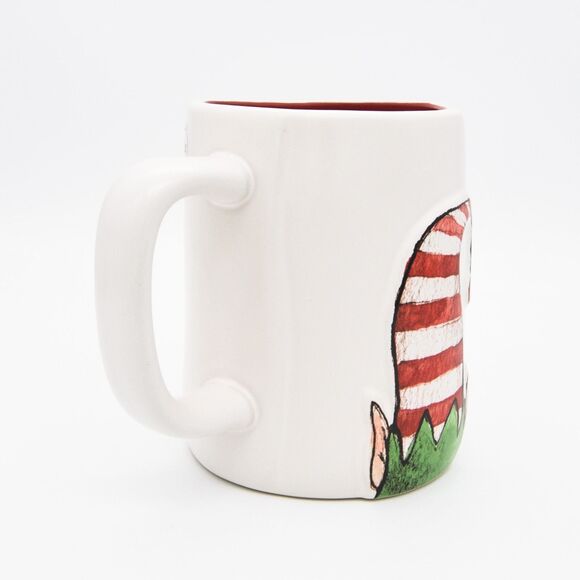 Rae Dunn Christmas Mug, Santa's Little Helper Elf Mug, 16oz Ceramic Coffee Cup - Picture 9 of 10